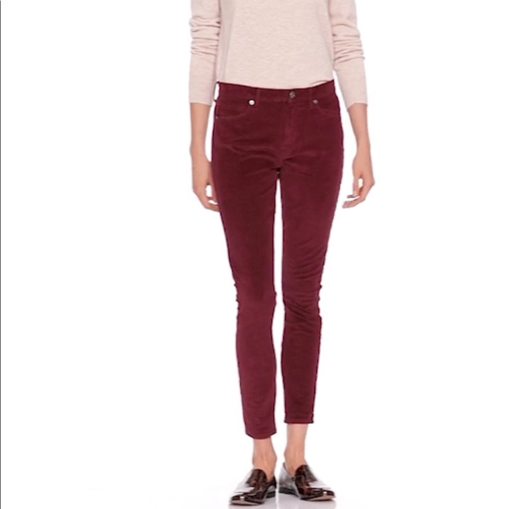 NWT Red Corduroy Pants